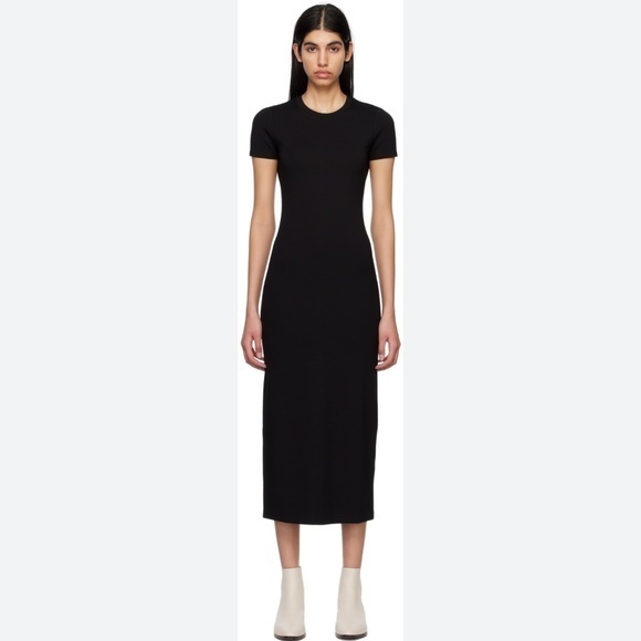 rag and bone Dresses & Skirts - RAG & BONE Black Lily Midi Dress